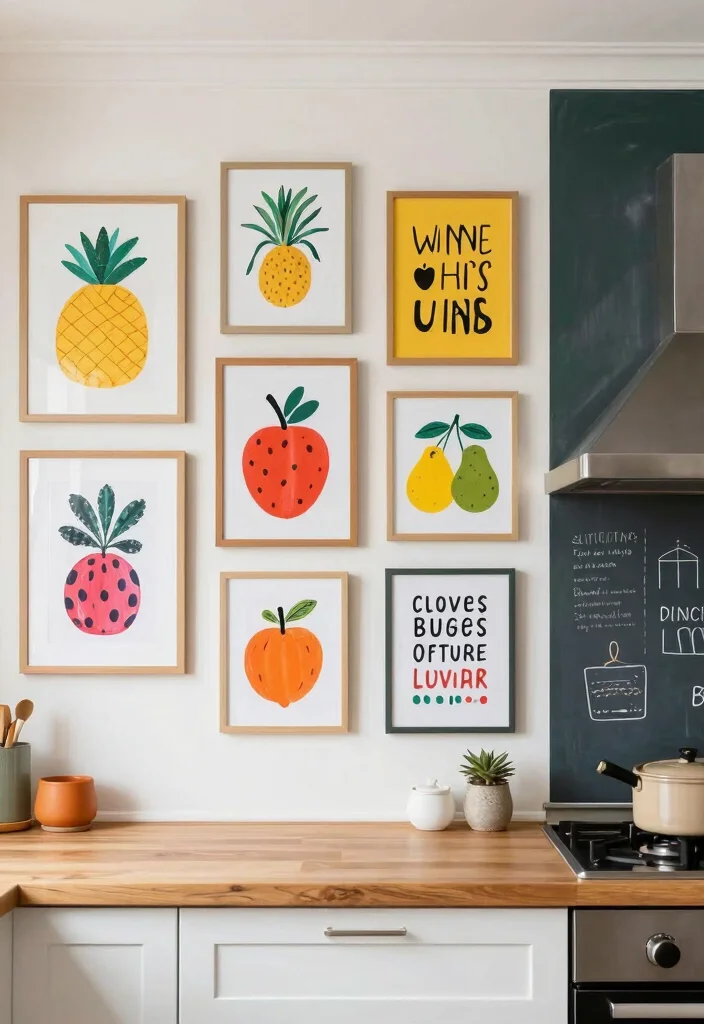 30 Toca Boca Modern Mansion Kitchen Ideas for Cute Design Fans 6. Playful Wall Art 0