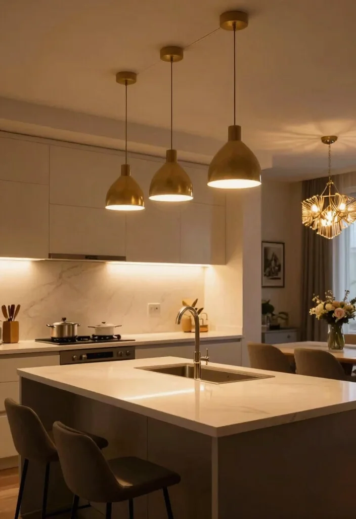 30 Toca Boca Modern Mansion Kitchen Ideas for Cute Design Fans 7. Adjustable Lighting Solutions 0