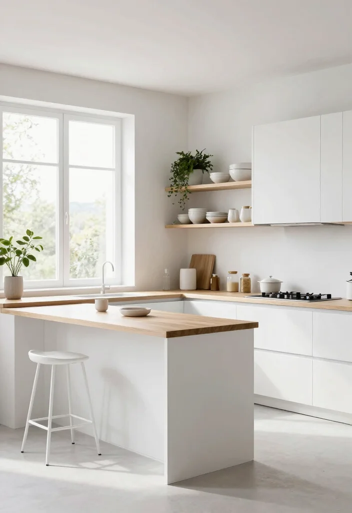 30 U Shaped Kitchen Ideas for Smart Layout and Flow 1. Minimalist Marvel 0