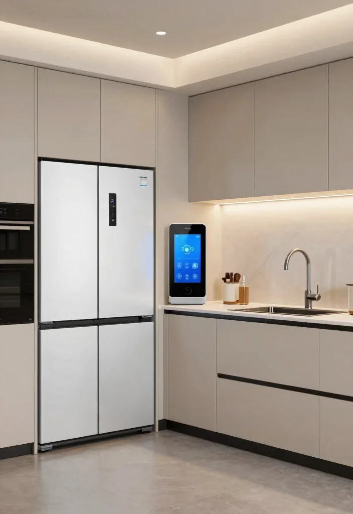 30 U Shaped Kitchen Ideas for Smart Layout and Flow 16. Smart Tech Integration 0