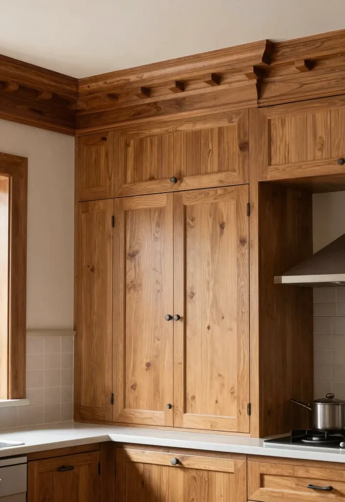 30 Wood Kitchen Ideas That Add Warmth and Texture 30 30 Wood Kitchen Ideas That Add Warmth and Texture 10. Wood Trim and Molding 0