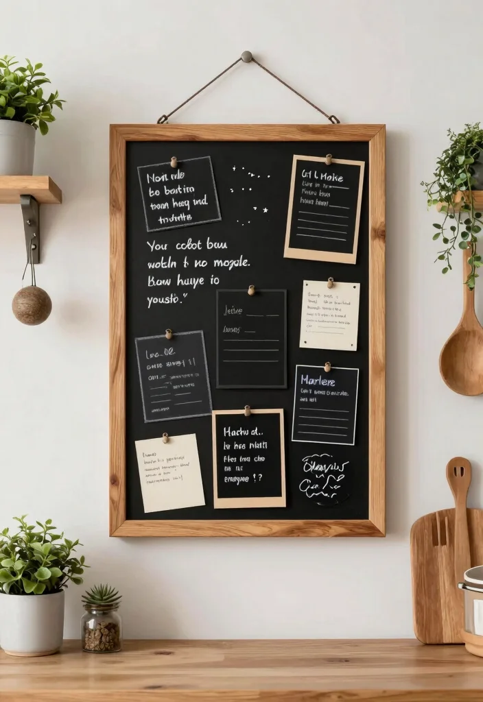 30 Wood Kitchen Ideas That Add Warmth and Texture 65 30 Wood Kitchen Ideas That Add Warmth and Texture 25. Wooden Message Boards 0