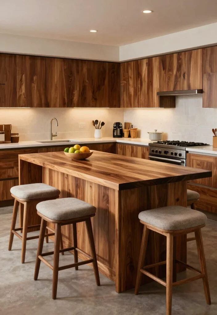 30 Wood Kitchen Ideas That Add Warmth and Texture 3 30 Wood Kitchen Ideas That Add Warmth and Texture 3. Wooden Kitchen Islands 0